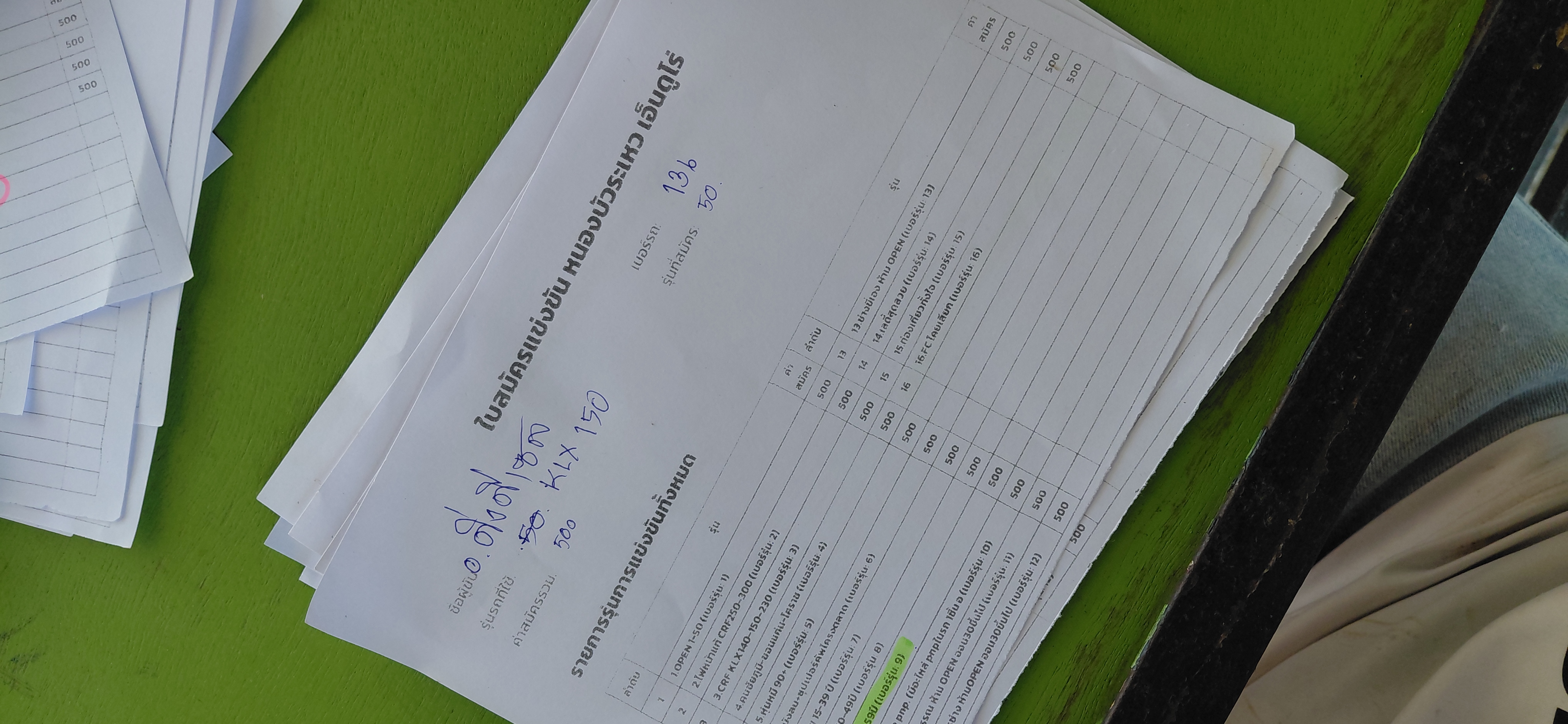 หลักฐานการชำระเงิน